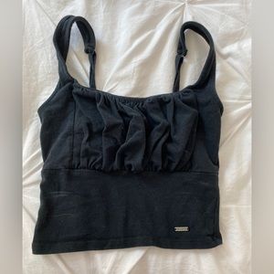 Hollister black tank